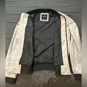Gray silver men's jacket